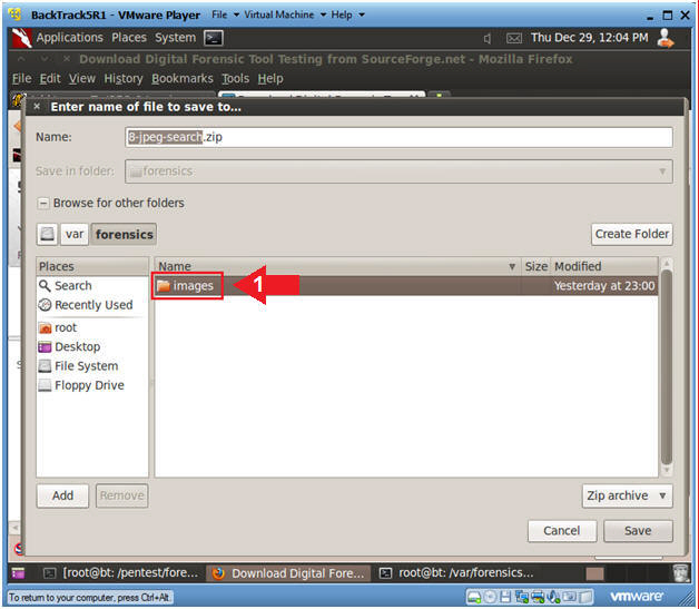 ?? BackTrackSR1 - VMware Player File - Virtual Machine Help Applications Places System Thu Dec 29, 12:04 PM Download Digital 