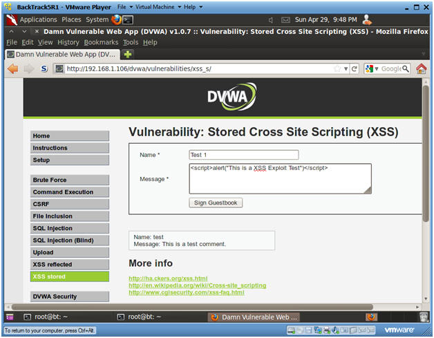 DVWA DOM XSS Exploit  ( Bypass All Security) 