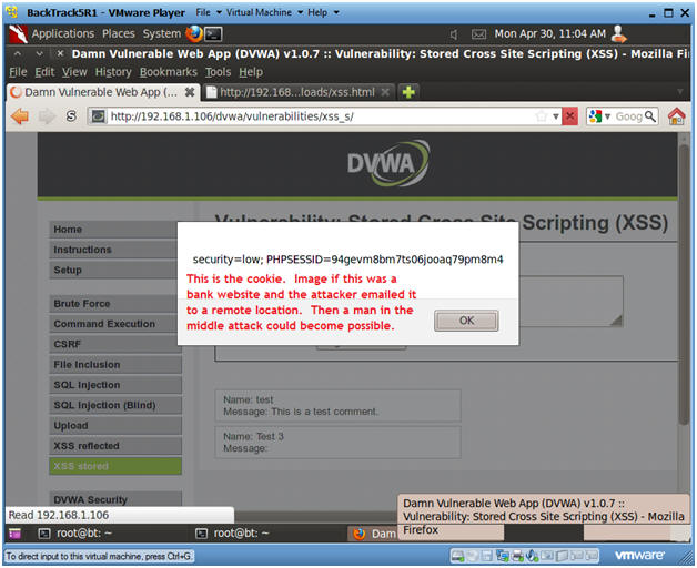 XSS Refletido Payload - DVWA 